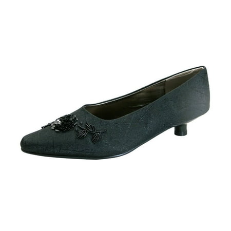 FLORAL Ayla Women s Wide Width Satin Upper Dress Pumps