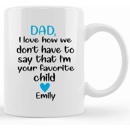 Dad Coffee Mug Father s Day Mug Dad Coffee Mug Dad Gift From Favorite Child Father s Day Gift For Dad Gift From Daughter Gift From Son Ceramic Novelty Coffee Mug Tea Cup Gift Pr
Dad Coffee Mug Father s Day Mug Dad Coffee Mug Dad Gift From Favorite Child Father s Day Gift For Dad Gift From Daughter Gift From Son Ceramic Novelty Coffee Mug Tea Cup Gift Pr