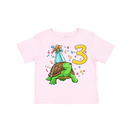 Inktastic 3rd Birthday Cute Turtle in Party Hat with Confetti Gift Toddler Boy or Toddler Girl T-Shirt
Inktastic 3rd Birthday Cute Turtle in Party Hat with Confetti Gift Toddler Boy or Toddler Girl T-Shirt