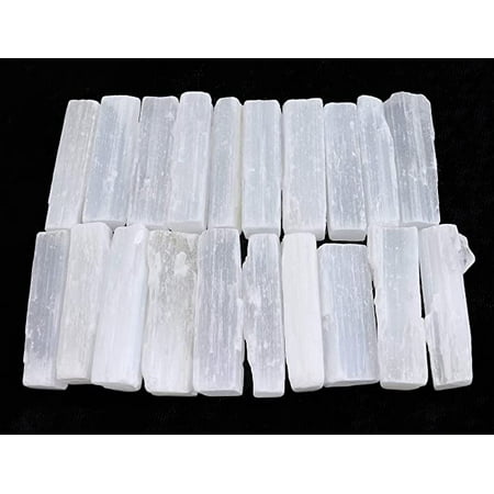 Selenite Crystal Wands for Aura Cleansing and Energy Drawing | Pack of 20 | Available in 2 4 6 and 8 (2 Inch)
Selenite Crystal Wands for Aura Cleansing and Energy Drawing | Pack of 20 | Available in 2 4 6 and 8 (2 Inch)