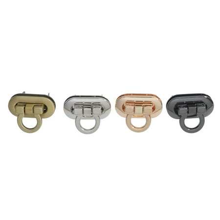4pcs Practical Locks Metal Locks Purses Closure Lock Bags Accessory (Light Golden Black Silver Rose Gold)
4pcs Practical Locks Metal Locks Purses Closure Lock Bags Accessory (Light Golden Black Silver Rose Gold)