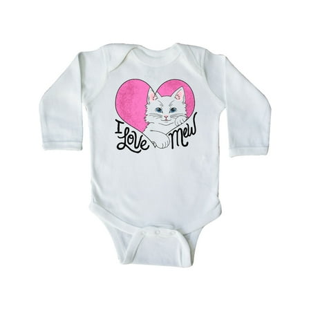 Inktastic I Love Mew with Kitten in Heart Illustration Gift Baby Boy or Baby Girl Long Sleeve Bodysuit
Inktastic I Love Mew with Kitten in Heart Illustration Gift Baby Boy or Baby Girl Long Sleeve Bodysuit