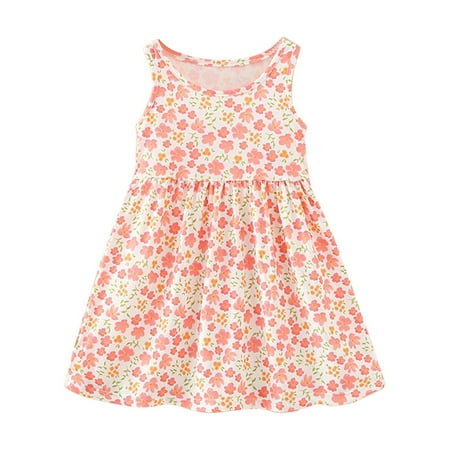 Funicet Baby Girls Summer Dresses Sleeveless Round Collar Floral Dresses Casual Swing Sundresses for 1-8 Years
Funicet Baby Girls Summer Dresses Sleeveless Round Collar Floral Dresses Casual Swing Sundresses for 1-8 Years