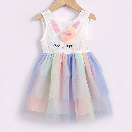 TAIAOJING Toddler Summer Dresses for Girls Kids Baby Sleeveless Lacy Patchwork Cute Cartoon Tulle Dress Princess Dress Outfits 3-4 Years
TAIAOJING Toddler Summer Dresses for Girls Kids Baby Sleeveless Lacy Patchwork Cute Cartoon Tulle Dress Princess Dress Outfits 3-4 Years