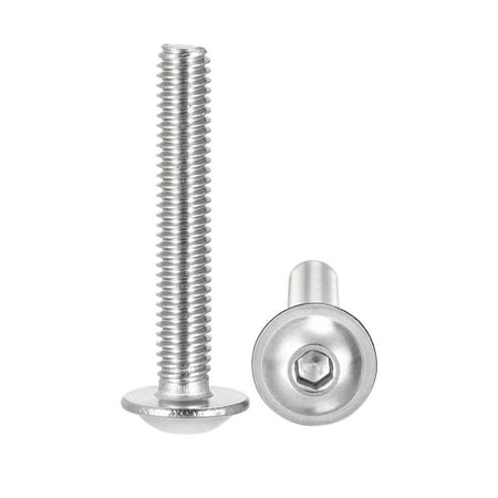 Uxcell M4 x 25mm 304 Stainless Steel Flanged Button Head Socket Cap Screws 100 Pack
Uxcell M4 x 25mm 304 Stainless Steel Flanged Button Head Socket Cap Screws 100 Pack