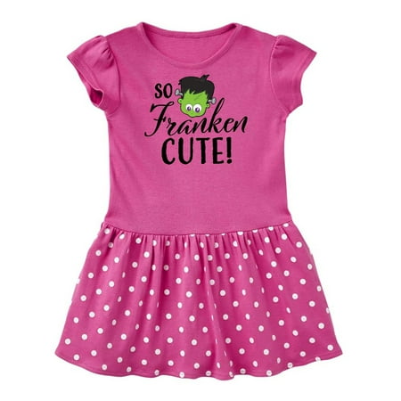 Inktastic Halloween So Franken Cute Gift Baby Girl Dress