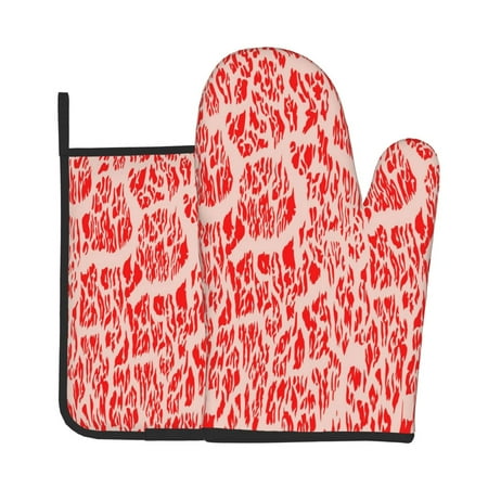 Bingfone Beef1 Print Oven Mitts Pot Holders Set 2 PCS for Kitchen for Cooking Grilling Baking BBQ Pot Holders Cook Essentials
Bingfone Beef1 Print Oven Mitts Pot Holders Set 2 PCS for Kitchen for Cooking Grilling Baking BBQ Pot Holders Cook Essentials