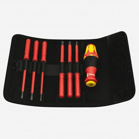 Wera 003473 Kraftform Kompakt VDE 60 i/68 i/7 Slotted/Phillips/Square Insulated Screwdriver Set
Wera 003473 Kraftform Kompakt VDE 60 i/68 i/7 Slotted/Phillips/Square Insulated Screwdriver Set