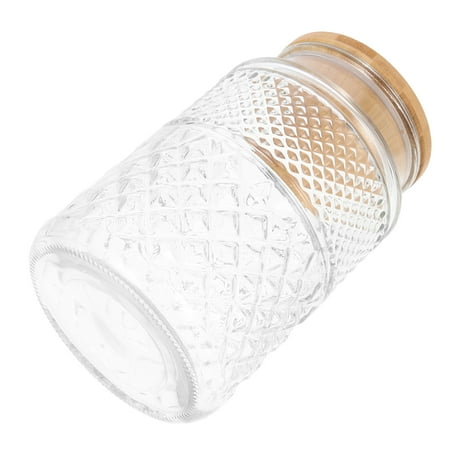 Storage Holder Large Capacity Storage Tank Cereal Container Household Bamboo Glass Transparent 19.5X12X12CM
Storage Holder Large Capacity Storage Tank Cereal Container Household Bamboo Glass Transparent 19.5X12X12CM