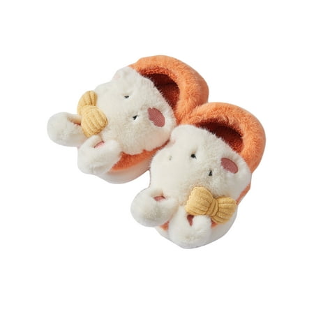 Daeful Kids Cute Memory Foam Fuzzy Slippers Indoor Non-slip Fluffy House Shoe Winter Warm Breathable Round Toe Animal Plush Slipper Orange 9C
Daeful Kids Cute Memory Foam Fuzzy Slippers Indoor Non-slip Fluffy House Shoe Winter Warm Breathable Round Toe Animal Plush Slipper Orange 9C