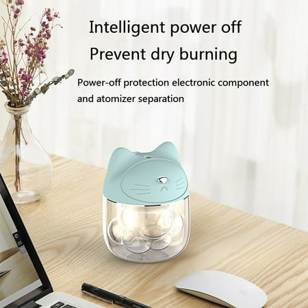 3 in 1 Ultrasonic USB Air Humidifier Claw Air Diffuser Mini Humidifier with Fan LED Light Cool-Mist Maker Office Blue
3 in 1 Ultrasonic USB Air Humidifier Claw Air Diffuser Mini Humidifier with Fan LED Light Cool-Mist Maker Office Blue