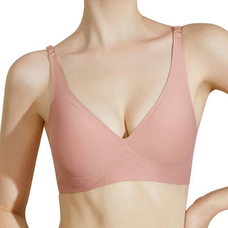 Liveday Seamless 5D Wirefree Memory Bra Push up Padded Deep V Bra Underwear for Women New
Liveday Seamless 5D Wirefree Memory Bra Push up Padded Deep V Bra Underwear for Women New