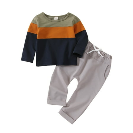 Casual Kids Baby Clothing Suit Children Kid Toddler Baby Boys Girls Patchwork Long Sleeve Blouse Tops Cotton Solid Pants Trousers Sleepwear Pajamas Outfit Set 2Pcs Clothes
Casual Kids Baby Clothing Suit Children Kid Toddler Baby Boys Girls Patchwork Long Sleeve Blouse Tops Cotton Solid Pants Trousers Sleepwear Pajamas Outfit Set 2Pcs Clothes