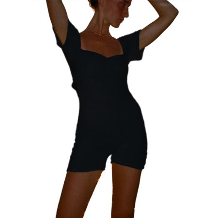 Ma&Baby Women s Bodycon Rompers Short Sleeve Low-Cut Backless One-Piece Jumpsuit Skinny Playsuit
Ma&Baby Women s Bodycon Rompers Short Sleeve Low-Cut Backless One-Piece Jumpsuit Skinny Playsuit