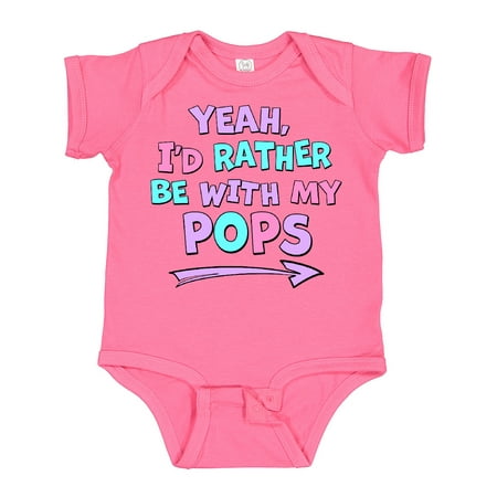 Inktastic Yeah I d Rather be with My Pops in Pink Blue and Purple Boys or Girls Baby Bodysuit
Inktastic Yeah I d Rather be with My Pops in Pink Blue and Purple Boys or Girls Baby Bodysuit