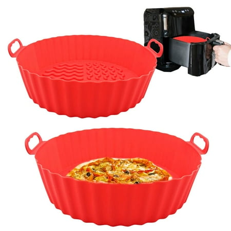 Air Fr yer Silicone Liners | Round Air Frye r Silicone Pot | Silicone Air F ryer Basket Non stick Food Safe Air F ryer Liners Replacement Of Parchment Paper
Air Fr yer Silicone Liners | Round Air Frye r Silicone Pot | Silicone Air F ryer Basket Non stick Food Safe Air F ryer Liners Replacement Of Parchment Paper