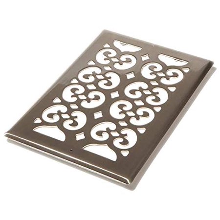 Decor Grates SP610R-NKL Scroll Design Cold Air Return Grille 6x10 Inches Brushed Nickel
Decor Grates SP610R-NKL Scroll Design Cold Air Return Grille 6x10 Inches Brushed Nickel