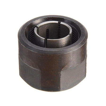 Black Metal Collet Nut Plunge Router Parts 12.7mm Center Diameter 22.5x27mm U9W3
Black Metal Collet Nut Plunge Router Parts 12.7mm Center Diameter 22.5x27mm U9W3