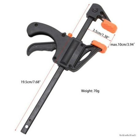 4/6/8/10/12Inch Wood Working Bar Grip Squeeze F Clamps For DIY Handmade Parts