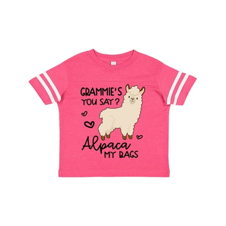 Inktastic Grammie s You Say Alpaca My Bags Gift Toddler Boy or Toddler Girl T-Shirt
Inktastic Grammie s You Say Alpaca My Bags Gift Toddler Boy or Toddler Girl T-Shirt