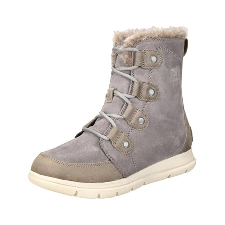 Sorel Womens Explorer Joan Suede Faux Fur Winter Boots