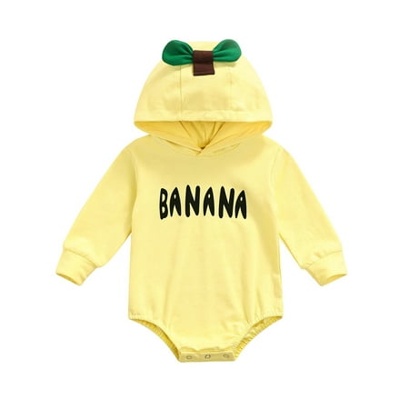 Sunisery Newborn Baby Boys Girls Clothing Letter Printed Long Sleeve Pullover Hoodies Bodysuits Outfits Yellow 0-6 Months
Sunisery Newborn Baby Boys Girls Clothing Letter Printed Long Sleeve Pullover Hoodies Bodysuits Outfits Yellow 0-6 Months