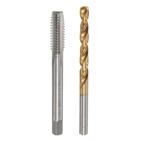 Uxcell M8 x 1.5 Straight Flute Tap and 6.5mm Drill Bit Set High Speed Steel Titanium Plated
Uxcell M8 x 1.5 Straight Flute Tap and 6.5mm Drill Bit Set High Speed Steel Titanium Plated