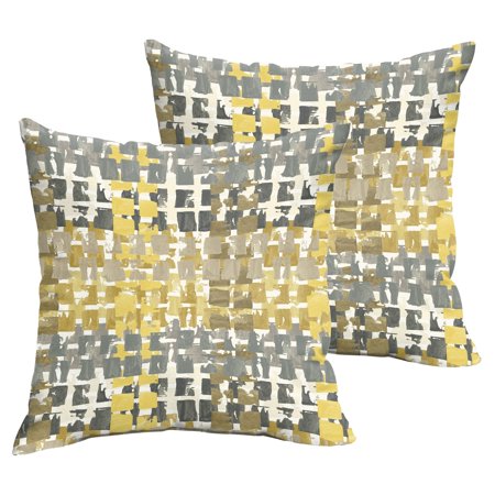 Mozaic Company Quibble Outdoor Knife Edge Square Pillow Set