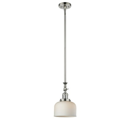 Innovations Lighting 206 Large Bell Large Bell 8 Wide Adjustable Mini Pendant - White
Innovations Lighting 206 Large Bell Large Bell 8 Wide Adjustable Mini Pendant - White