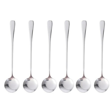 6pcs Long Handle Round Iced Tea Spoon Coffee Ice Cream Scoop Stainless Steel Cocktail Stirring Spoons (1010)
6pcs Long Handle Round Iced Tea Spoon Coffee Ice Cream Scoop Stainless Steel Cocktail Stirring Spoons (1010)