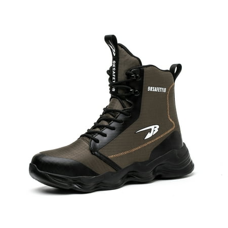 Men’s Steel Toe Work Boots Lightweight Non-slip Construction Safety Shoes Anti-pierce Industrial Sneakers
Men’s Steel Toe Work Boots Lightweight Non-slip Construction Safety Shoes Anti-pierce Industrial Sneakers