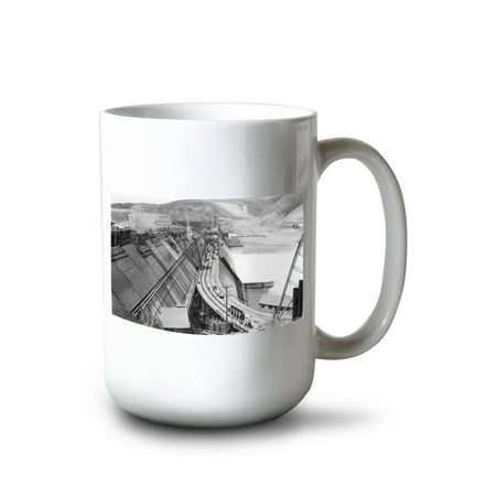 15 fl oz Ceramic Mug Grand Coulee Dam Under Construction View Photograph Dishwasher & Microwave Safe
15 fl oz Ceramic Mug Grand Coulee Dam Under Construction View Photograph Dishwasher & Microwave Safe