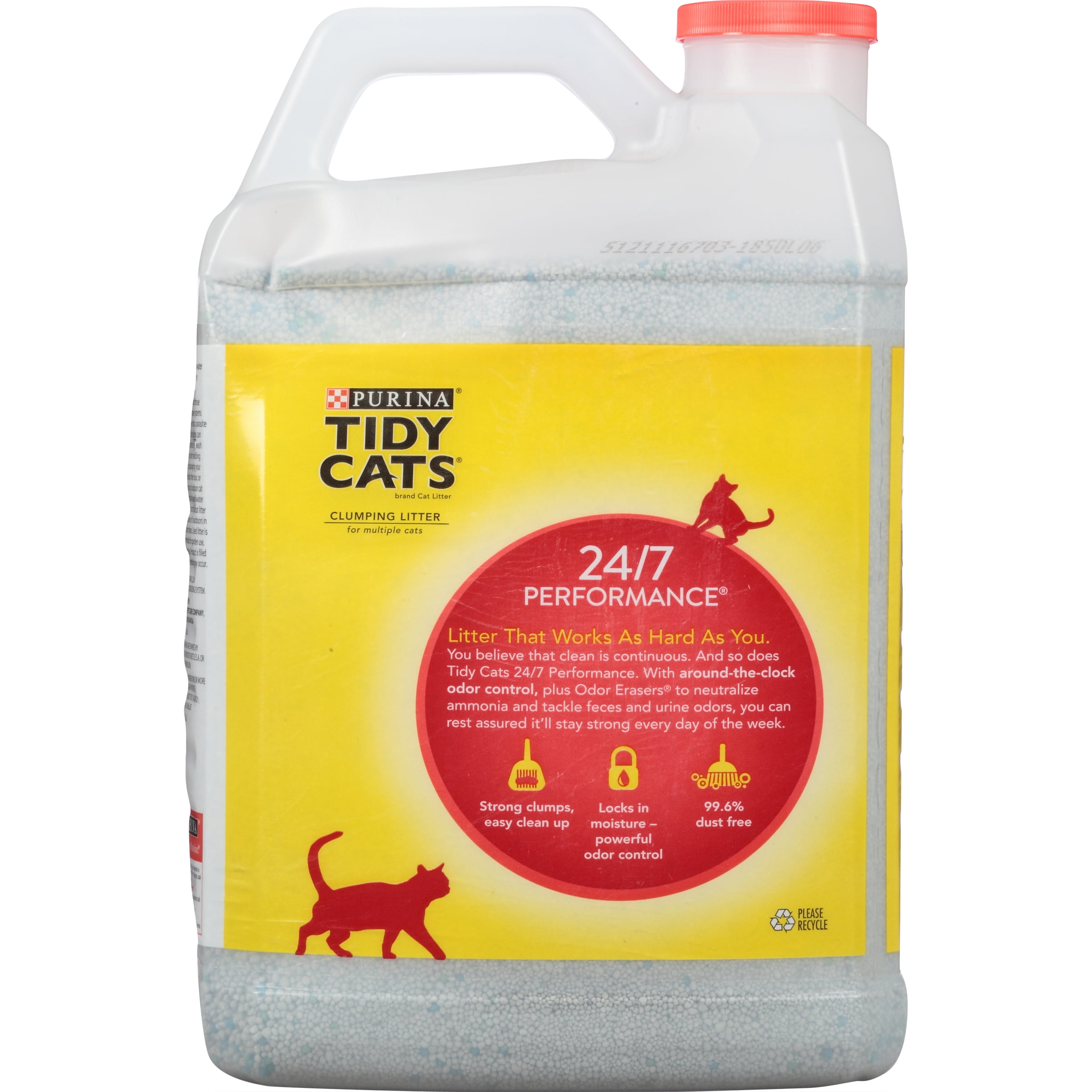 Purina Tidy Cats Clumping Litter 24/7 Performance for Multiple ...