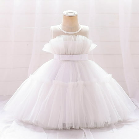 Sleeveless Bowknot Birthday Party Gown for Toddler Kid Girl Pleated Shell Yarn Long Dress Multi-Layed Solid Color Cake Dresses
Sleeveless Bowknot Birthday Party Gown for Toddler Kid Girl Pleated Shell Yarn Long Dress Multi-Layed Solid Color Cake Dresses