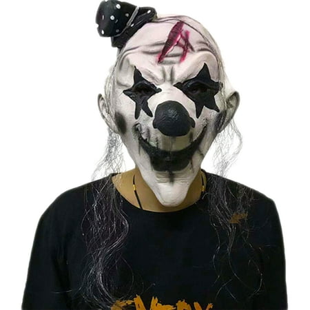 Eyicmarn Halloween Clown Facewear for a Frightening Look