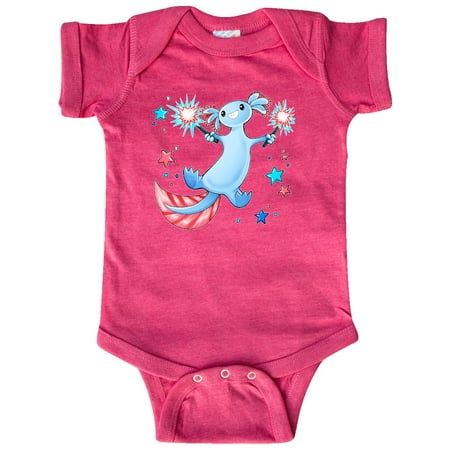 Inktastic 4th of July Cute Blue Axolotl with Sparklers and Stars Gift Baby Boy or Baby Girl Bodysuit
Inktastic 4th of July Cute Blue Axolotl with Sparklers and Stars Gift Baby Boy or Baby Girl Bodysuit