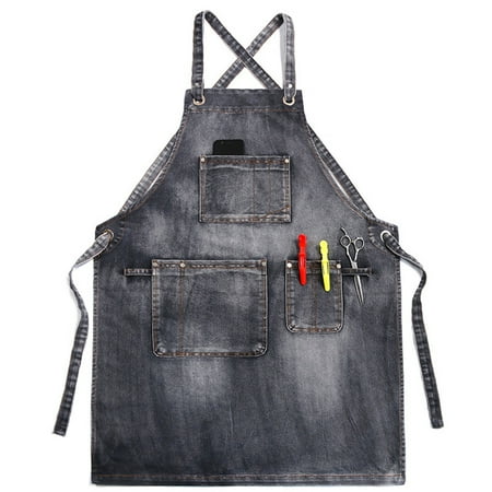 HESITONE Chef Apron Adjustable Barista Apron with Pockets Kitchen Cooking Baking Aprons
HESITONE Chef Apron Adjustable Barista Apron with Pockets Kitchen Cooking Baking Aprons