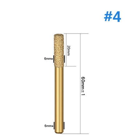 6mm Shank Vacuum Brazed Diamond Burr Head Grinding Rotary File For Stone Steel
6mm Shank Vacuum Brazed Diamond Burr Head Grinding Rotary File For Stone Steel