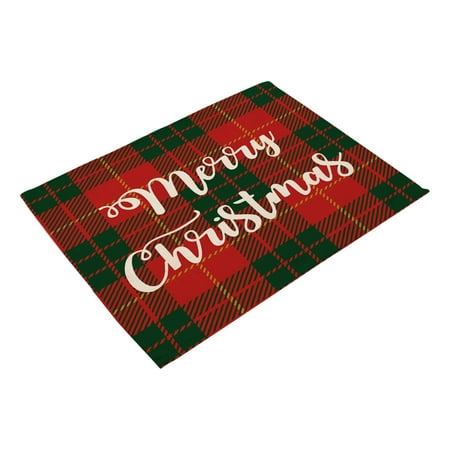 Steger Christmas Placemat Easy to Clean Heat Resistant Anti-slip Waterproof Dining Room Kitchen Table Insulation Mat for Household
Steger Christmas Placemat Easy to Clean Heat Resistant Anti-slip Waterproof Dining Room Kitchen Table Insulation Mat for Household