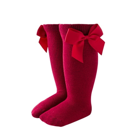 RPVATI Baby Girls Long Socks Thick Bow Warm Knee High Socks for Infant Baby Toddler Child Children Kids 6M-7Y
RPVATI Baby Girls Long Socks Thick Bow Warm Knee High Socks for Infant Baby Toddler Child Children Kids 6M-7Y