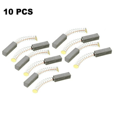 GLFILL 10Pcs Carbon Brushes for Electric Motors 20mm X 6mm X 6mm Replacement Part