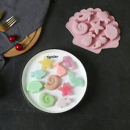 PhoneSoap Washable Silicone Sea Creature Modeling Cake Molds Cake Candy Chocolate Decorating Tray DIY Craft Project Pink
PhoneSoap Washable Silicone Sea Creature Modeling Cake Molds Cake Candy Chocolate Decorating Tray DIY Craft Project Pink