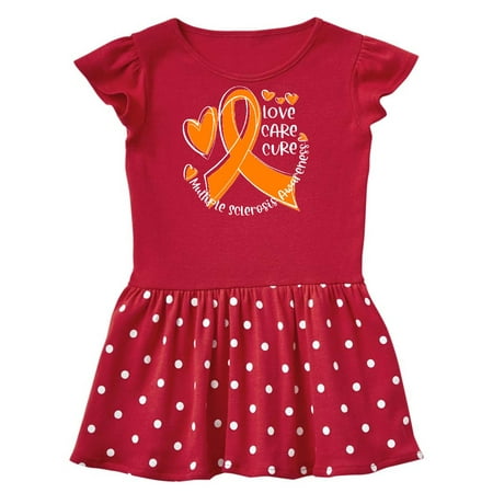 Inktastic Love Care Cure Multiple Sclerosis Awareness Orange Ribbon Gift Toddler Girl Dress
Inktastic Love Care Cure Multiple Sclerosis Awareness Orange Ribbon Gift Toddler Girl Dress