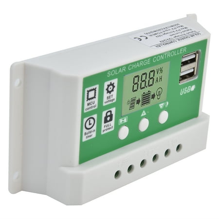 Solar Charge Controller Solar Panel Charge Controller Smart Charge Controller Dual USB For Home For Industry For Household For Commerce 20A
Solar Charge Controller Solar Panel Charge Controller Smart Charge Controller Dual USB For Home For Industry For Household For Commerce 20A