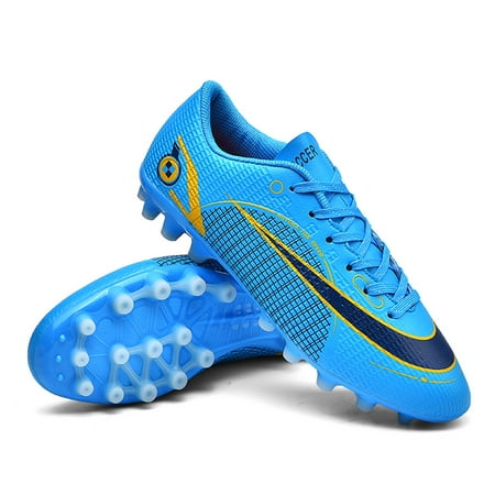 FULORIS Teenagers Soccer Cleats Mens Football Shoes