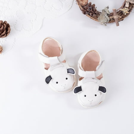 Homeex Girls Soft Sole Sandals Cute Animal Non-Slip Toddler Shoes White Inner Length 16cm
Homeex Girls Soft Sole Sandals Cute Animal Non-Slip Toddler Shoes White Inner Length 16cm