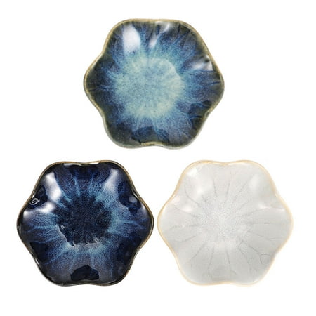 3Pcs Ceramic Sauce Plates Appetizer Plates Sauce Dishes Sauce Holders (Assorted Color)
3Pcs Ceramic Sauce Plates Appetizer Plates Sauce Dishes Sauce Holders (Assorted Color)