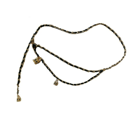 FarDo Waist Chain Braided Contrast Color Stainless Nice Appearance Clear Texture Punk Style Hip Hop Lock Pendant Portable Waist Belt Gift
FarDo Waist Chain Braided Contrast Color Stainless Nice Appearance Clear Texture Punk Style Hip Hop Lock Pendant Portable Waist Belt Gift