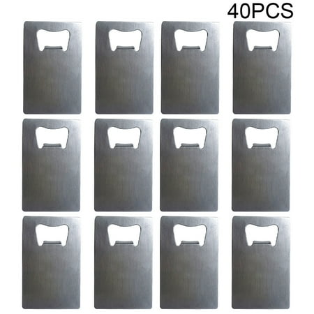 Reduced!Amusingtao 40pcs Drink Beer Wedding Stainless Steel Home Credit Card Bottle Opener Small
Reduced!Amusingtao 40pcs Drink Beer Wedding Stainless Steel Home Credit Card Bottle Opener Small