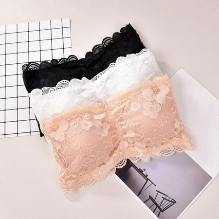Clearance!Women Seamless Tube top Lingerie Lace Bra Bustier Back Closure Bandeau Bra Bralette Strapless Underwear
Clearance!Women Seamless Tube top Lingerie Lace Bra Bustier Back Closure Bandeau Bra Bralette Strapless Underwear